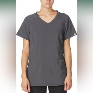 Cherokee Infinity Women Scrubs Top Mock Wrap 2625A
